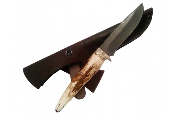 Купить кованый нож Куница-2 из булатной стали