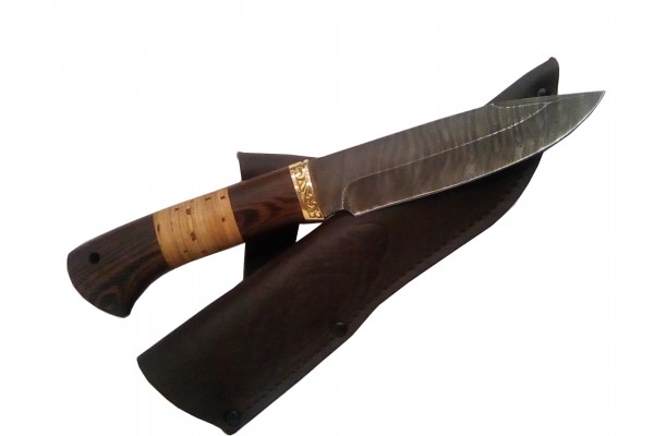 Купить нож Куница-1 из дамасской стали