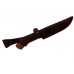 Купить нож Куница 2 из кованой стали Х12МФ с травлением.